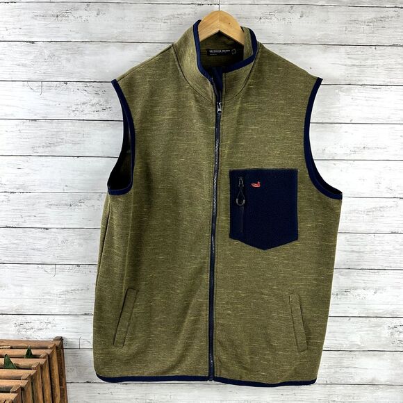 Southern Marsh Men's Vest‎ Large Green Blue Sporting Hunting Performance - Picture 1 of 11